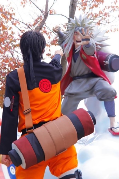 NARUTOファン集合！自来也を目指し、自分だけの仙人モードを手に入れようプレミアムグッズ「仙人モード鞄」専用 オリジナルワッペンのサブ画像1