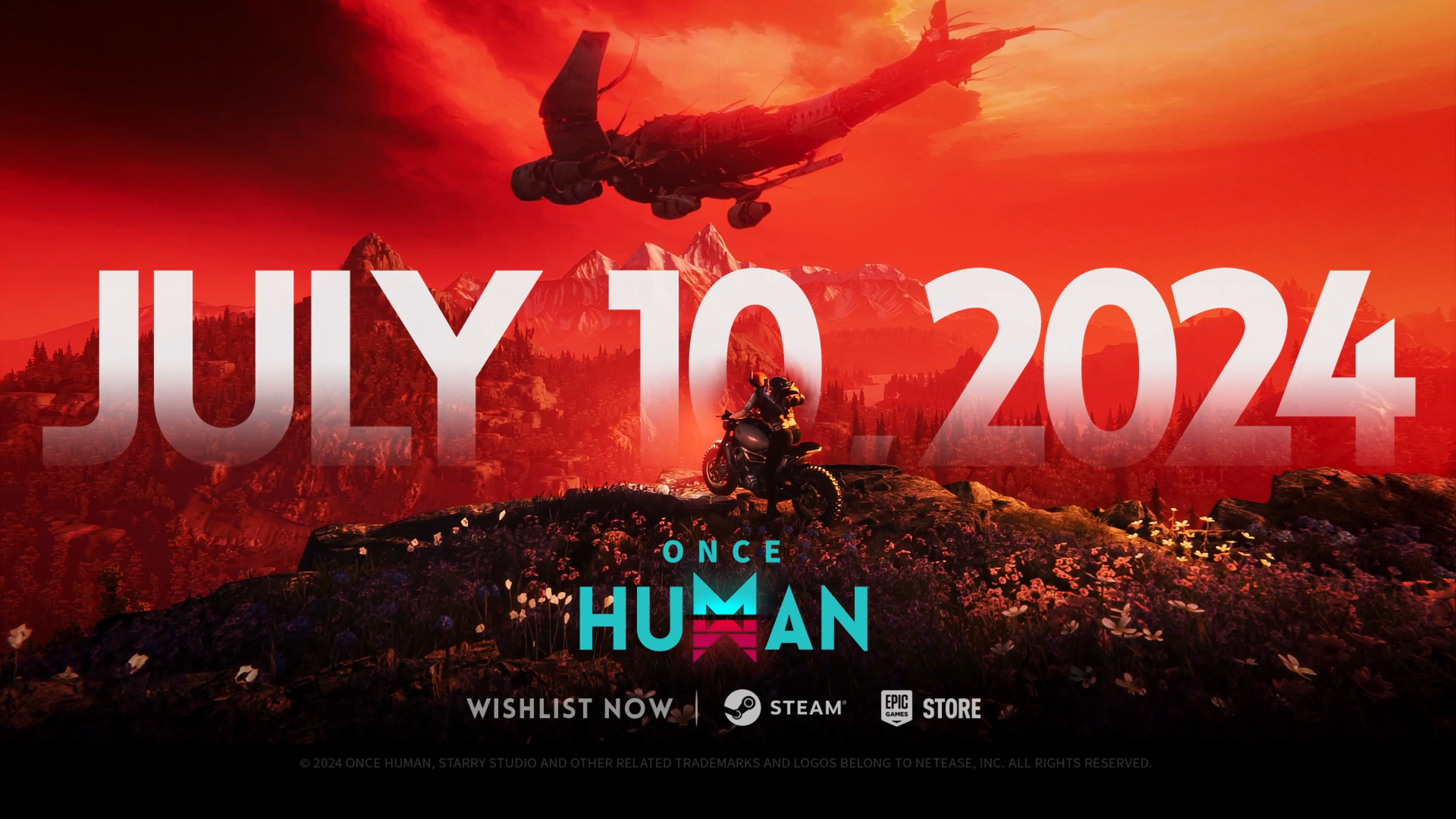 『Once Human』Steam版のリリース日が2024年7月10日に決定！先行配信の体験版をプレイして限定車両スキンをゲットしようのサブ画像1