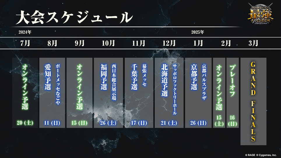 『Shadowverse』の3人チーム制大会「RAGE Shadowverse 最強チーム決定戦」の詳細スケジュールが公開！のサブ画像2