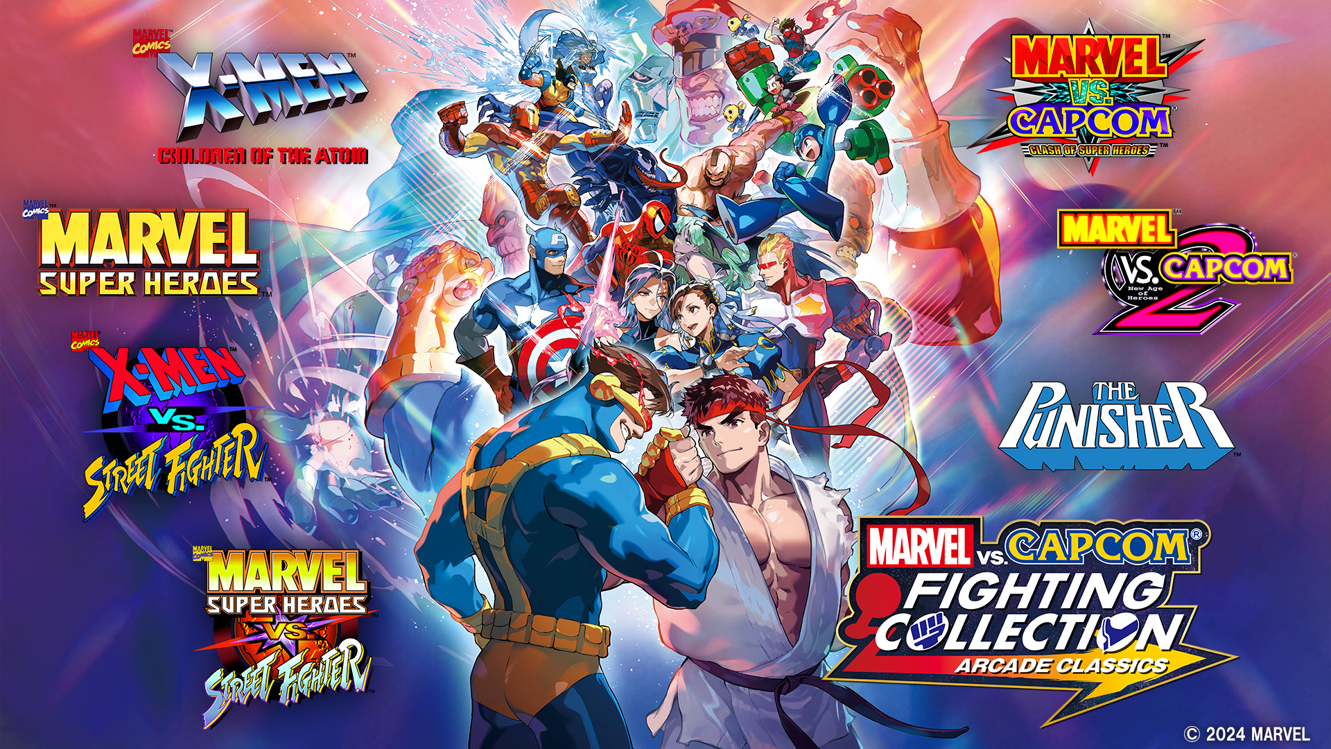 『MARVEL vs. CAPCOM Fighting Collection: Arcade Classics』収録タイトル紹介映像を順次公開！のサブ画像1