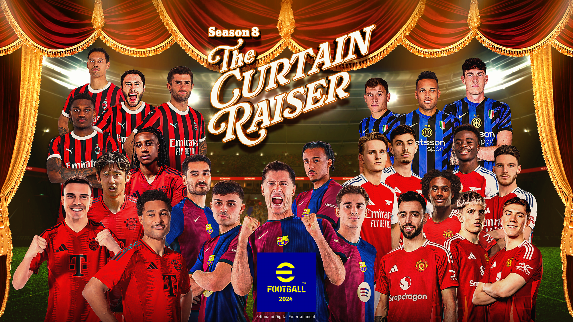 『eFootball™ 2024』でシーズン8「The Curtain Raiser」がスタート！のサブ画像1