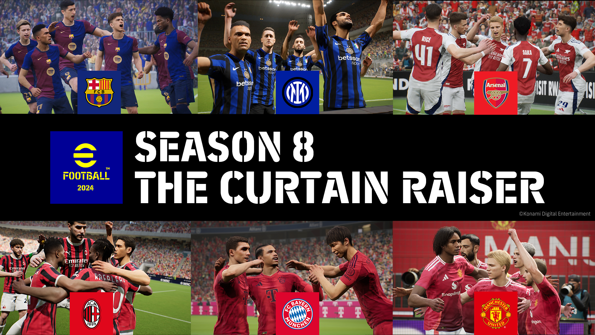 『eFootball™ 2024』でシーズン8「The Curtain Raiser」がスタート！のサブ画像2